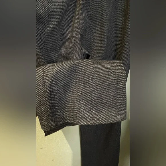 New York and Company Black and Gray Wide Leg Pants - Picture 3 of 15